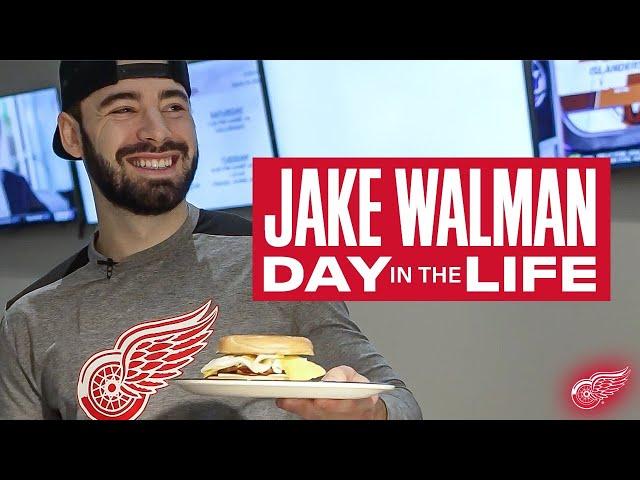 Spend a day with Red Wings Defenseman Jake Walman