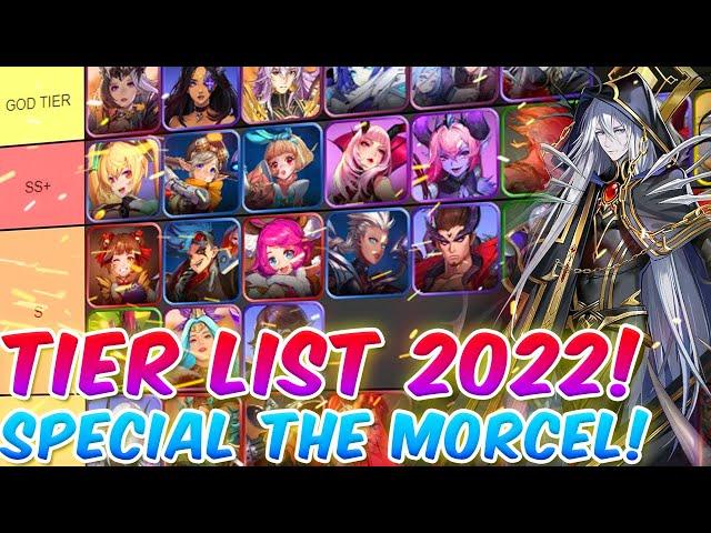 AKHIRNYA!  TIER LIST SPECIAL THE MORCEL! MOBILE LEGENDS ADVENTURE INDONESIA 