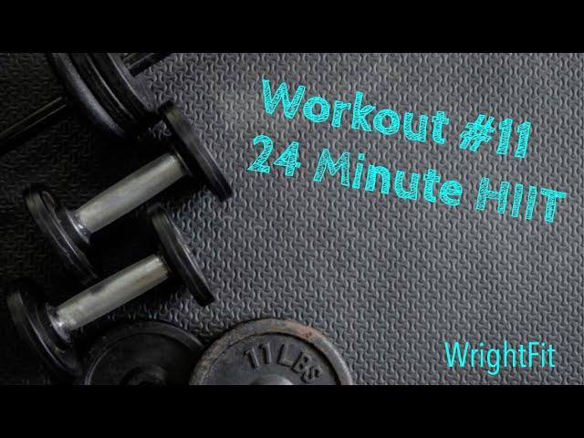 WrightFit HIIT - Workout#11 - Living Room Workout