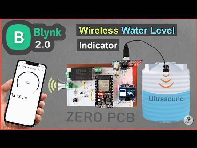 IoT Based Water Level Monitoring system using ESP32 Blynk & Ultrasonic Sensor