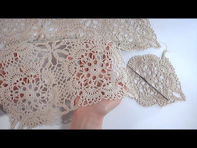 BEAUTY!!! 2 Options for Crocheting MOTIF in one Tutorial/Joining Motives