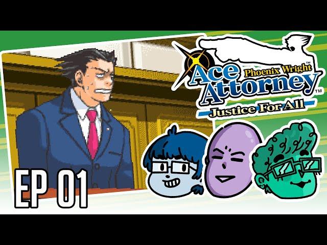 ProZD Plays Phoenix Wright: Ace Attorney – Justice for All // Ep 01: Not Quite Wright in the Head