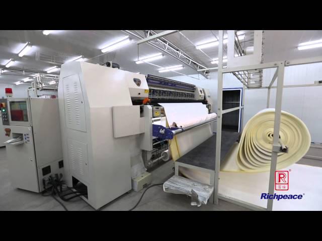 Getonagain Computerized Multi-Needle Chain Stitch Quilting Machine #getonagain