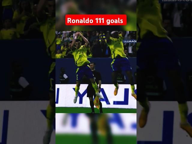  Ronaldo 111 goal complete the goal machine