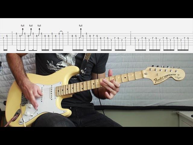 Deep Purple - Space Truckin' live on BBC guitar solo lesson