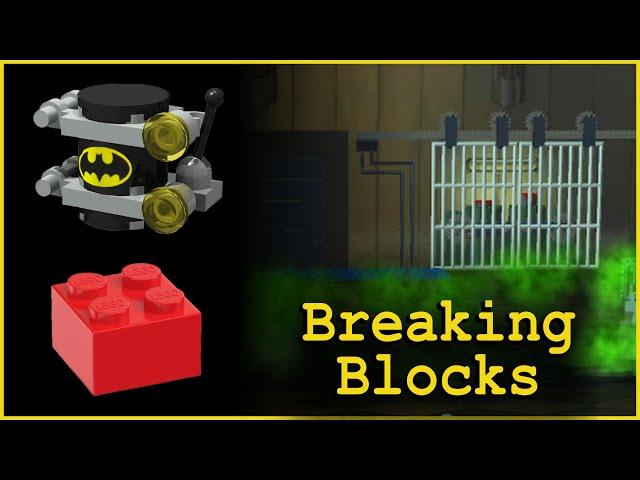 LEGO Batman: The Videogame | BREAKING BLOCKS - Minikits & Red Power Brick