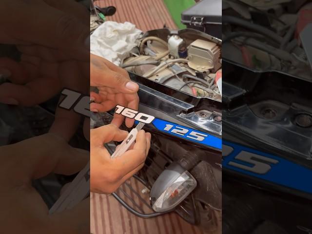 technologia Converted 125 into 160Pulsar 125 #shorts
