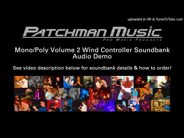 Patchman Music Mono/Poly Volume 2 Soundbank Demo