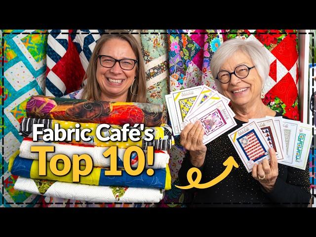 Top 10 Quilt Patterns of 2024: Fabric Cafe’s Most Popular Designs!