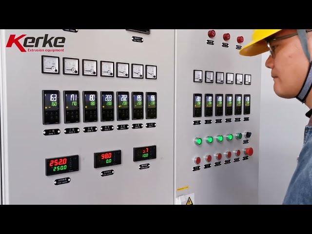 Kerke Twin Screw Compounding Extruder for TPU Compounding Polymers Production