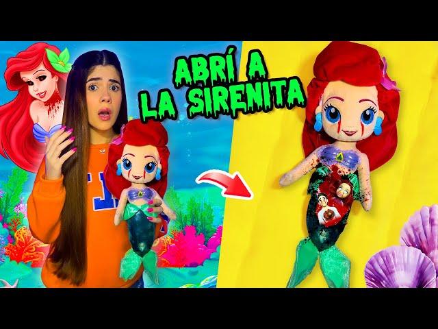 ABRÍ un PELUCHE de ARIEL (La Sirenita) y DIJO ALGO EN OTRO IDIOMA (HISTORIA REAL️) | Ani Cat