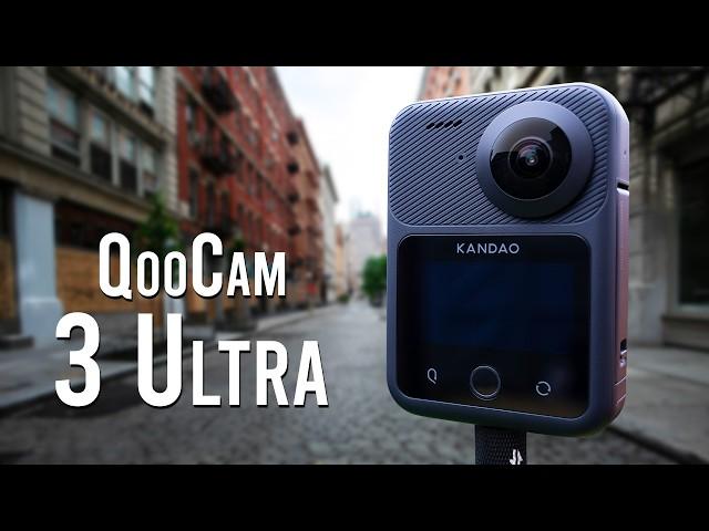 The QooCam 3 Ultra - An Epic 8K HDR 360 Camera!