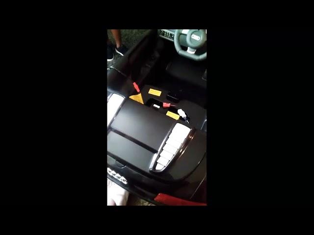 HOW To CHARGE AUDI R8 TOY CAR