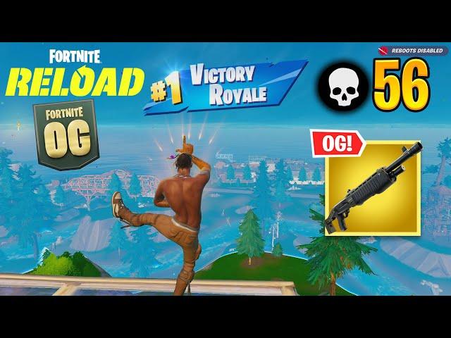 Fortnite Reload | High Kill Solo vs Squads OG Gameplay (Keyboard & Mouse)