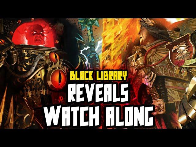 Black Library WATCH ALONG Reveal Stream!