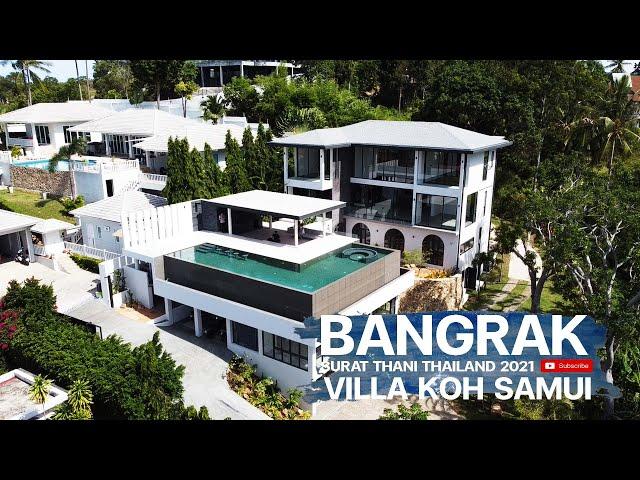 4K Drone Footage - Bangrak, Koh Samui Thailand #Cinematic #Villa #Kohsamui