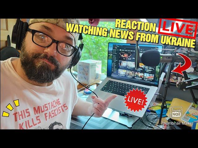 Ukrainian in America Reacting to News from Ukraine LIVE