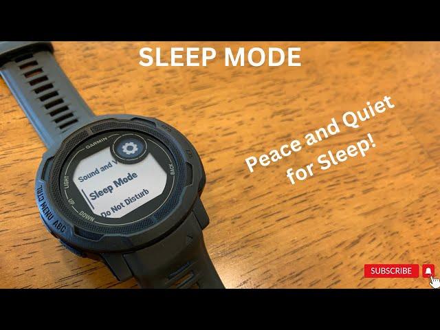 Garmin Instinct 2: Customize Sleep Mode to maximize the value of your Instinct!