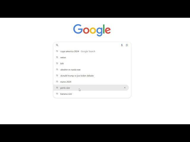 How to delete search history on Google