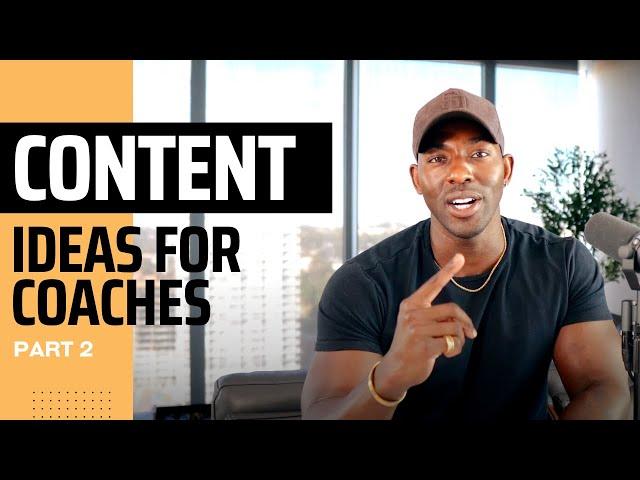 How To CREATE content For Online Fitness Coaches on Instagram & Tiktok | PART 2