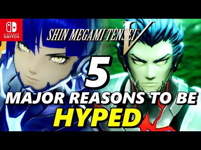 5 MAJOR REASONS to be HYPED For Shin Megami Tensei V EVEN IF You've NEVER Played a SMT GAME!