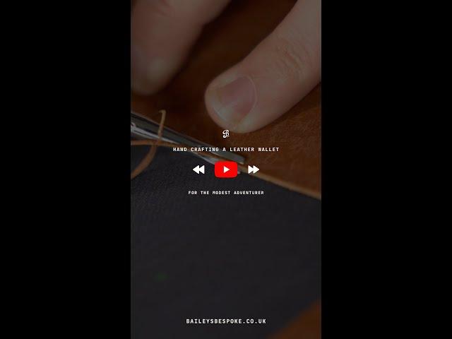 Making a Leather Wallet in Under 60 Seconds