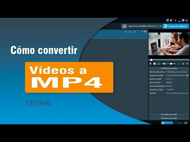 CONVERTIR Cualquier VIDEO a Formato MP4 - GRATIS ONLINE