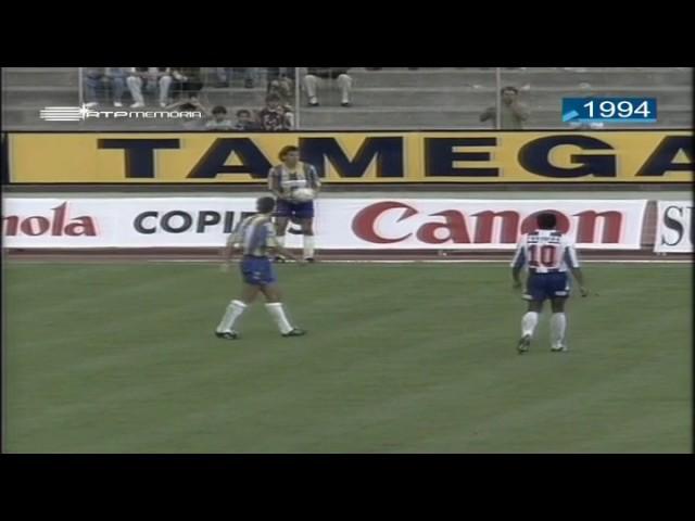 1993//1994 :: União da Madeira vs FC Porto