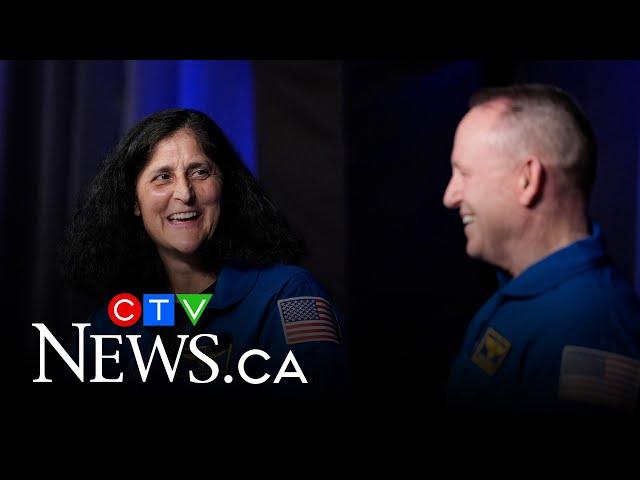 Stranded astronauts speak out after returning to earth