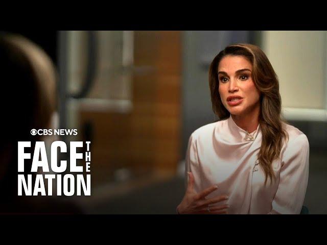 Jordan's Queen Rania al Abdullah says U.S. is seen as "enabler" of Israel