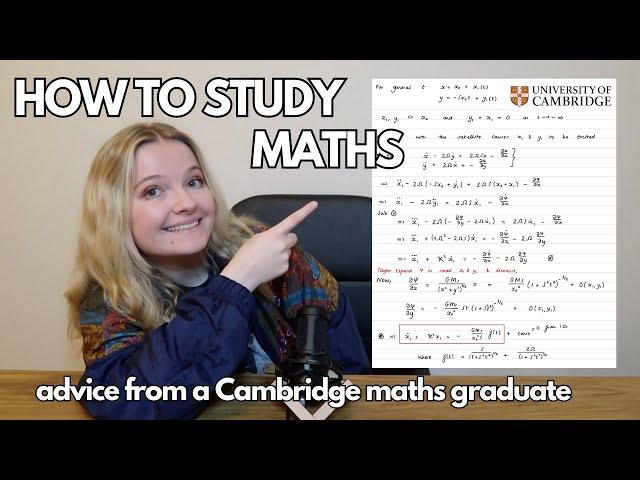 University Mathematics Study Tips  How I Ranked Top of the Year in Mathematics