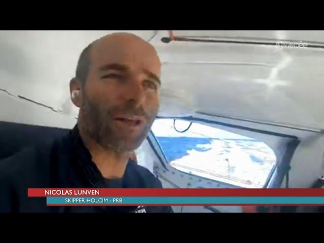 Vendée Globe : Nicolas Lunven en bonne position sur Holcim - PRB