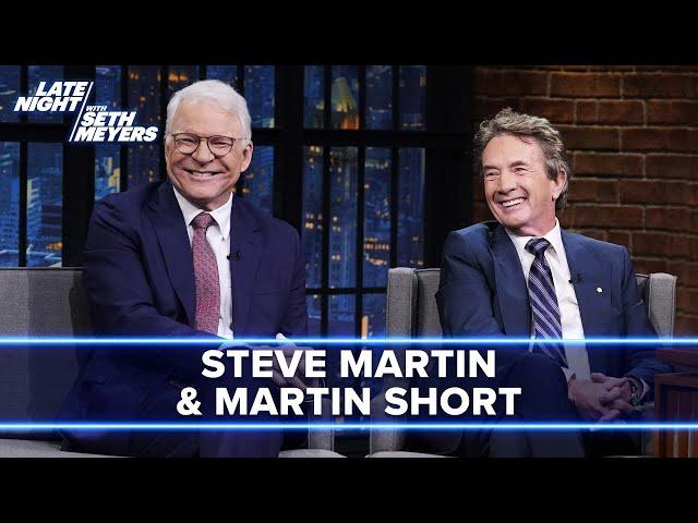 Steve Martin and Martin Short Talk Filming Only Murders in the Building with Selena Gomez