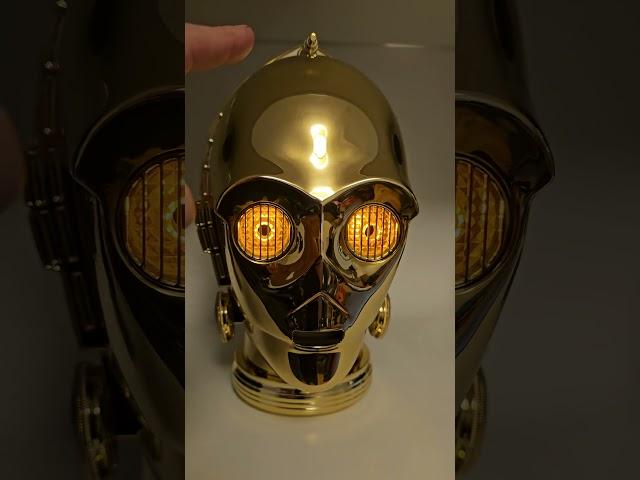 Oh my, is my head off? C-3PO animated head #starwars