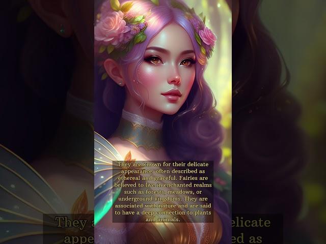 Fairy - The Mythical Creature : #fairy #mythicalcreature #folklore #mythology