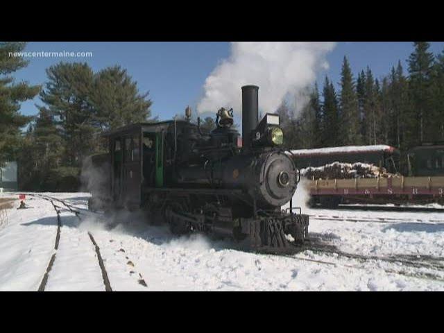 Narrow Gauge Railroad Connecting Maine's Small Towns