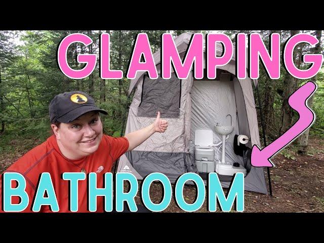 ULTIMATE GLAMPING TOILET AND SHOWER - Ivation Shower | Portable Shower | Regargeble Shower