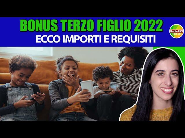 Bonus TERZO FIGLIO 2022: al VIA le DOMANDE #shorts