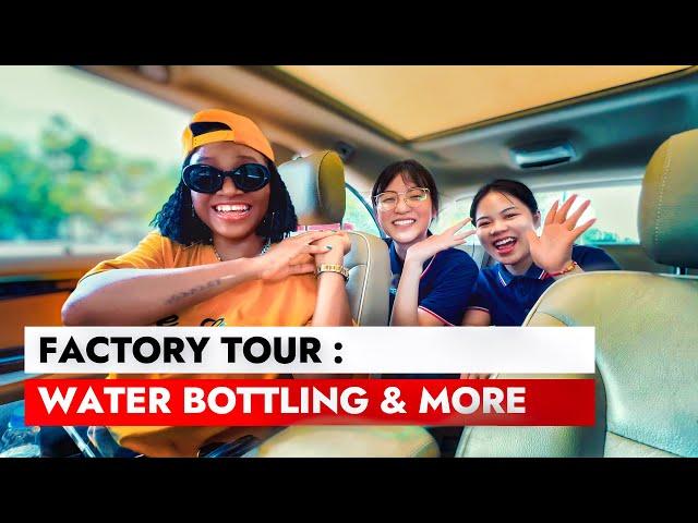 China Vlog | FANTASTIC Water Bottling FACTORY & Bottle Mold Factory TOUR !!