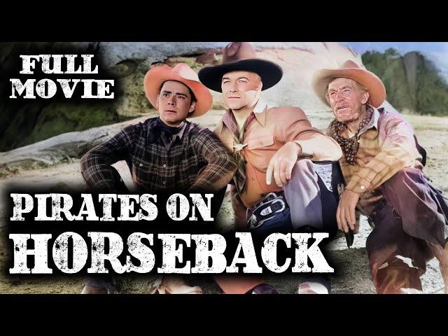 PIRATES ON HORSEBACK | William Boyd | Full Western Movie | English | Wild West | Free Movie