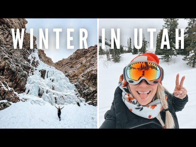 WINTER ACTIVITIES in UTAH | USA (Salt Lake City, Ogden, Snowbasin & Park City)What to do Travel Vlog