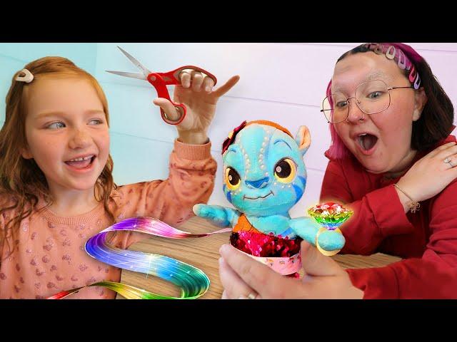 CRAFTS with ADLEY & ALLi ️ Making Baby Clothes DIY and fun Fashion Show! how to make doll costumes!