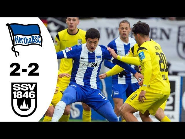 Hertha BSC 2-2 SSV Ulm Highlights | Bundesliga 2024/2025