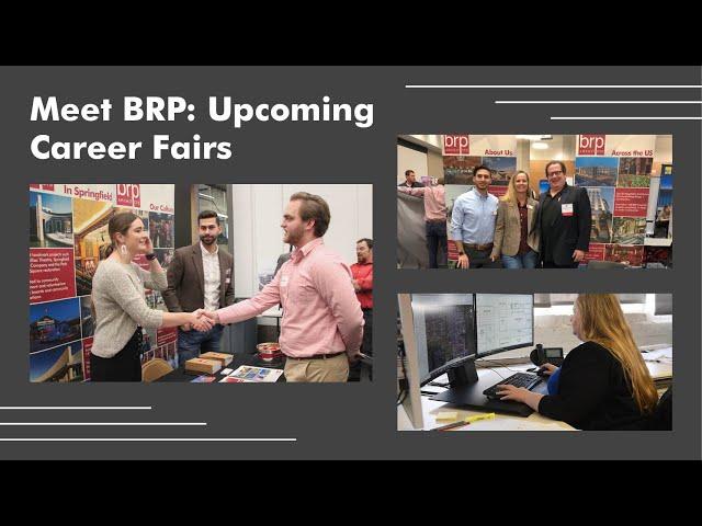 Meet BRP: Upcoming Career Fairs