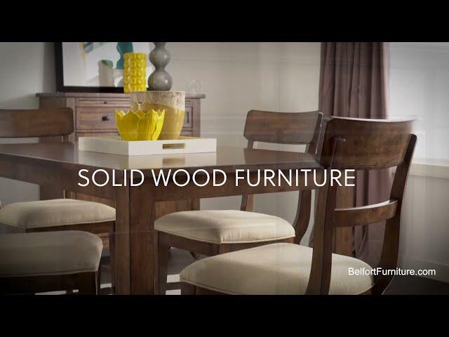 Why You Should Choose Solid Wood Furniture