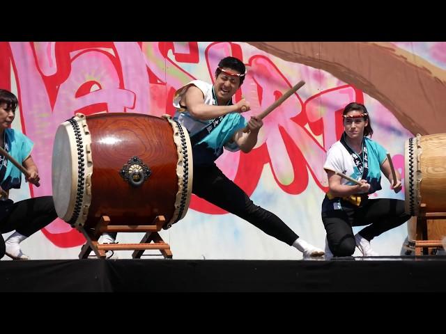 ⁴ᴷ Soh Daiko : Miyake - Japanese Taiko Drumming at Brooklyn Botanic Garden (April 2018)