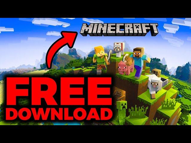 How to Get Minecraft for Free 2024 (Download Minecraft for Free on PC)