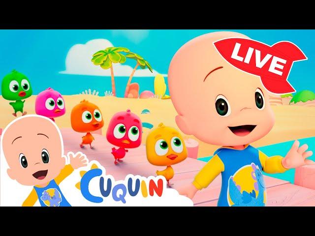  LIVE  Nursery Rhymes and children songs with Cleo and Cuquin