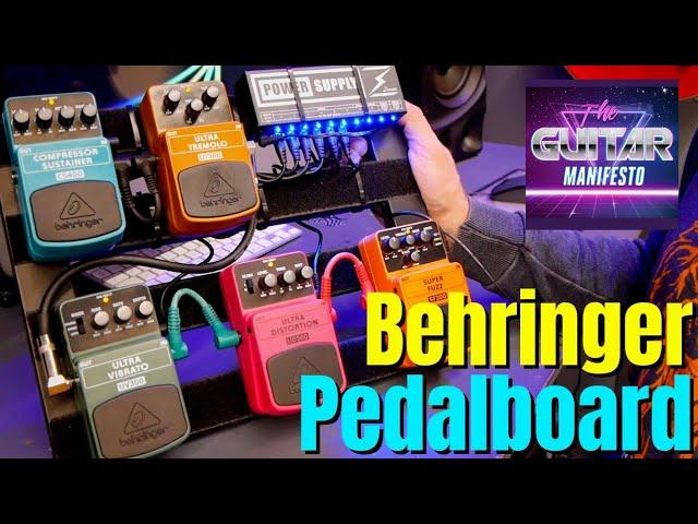 Building a Budget Pedalboard with Behringer Pedals! How To