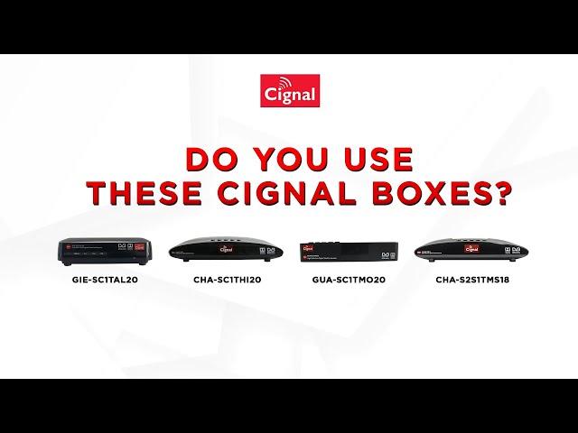 How to reset your Cignal Box